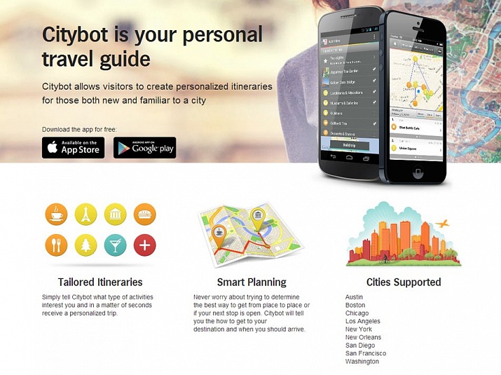 Citybot Travel Guide